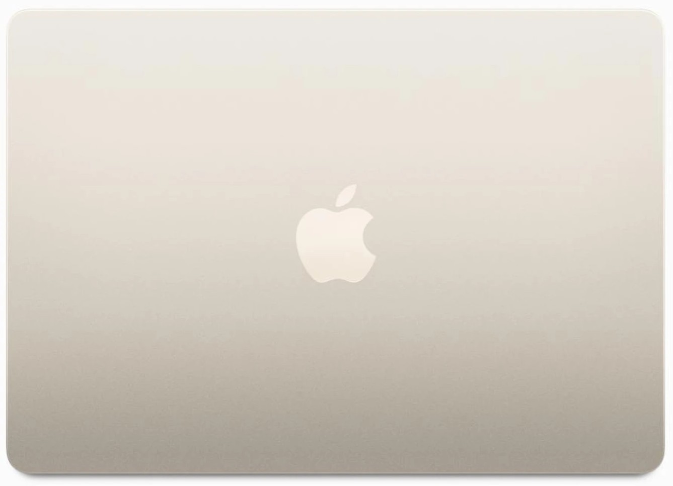 Rear view of MacBook Air 13 M3